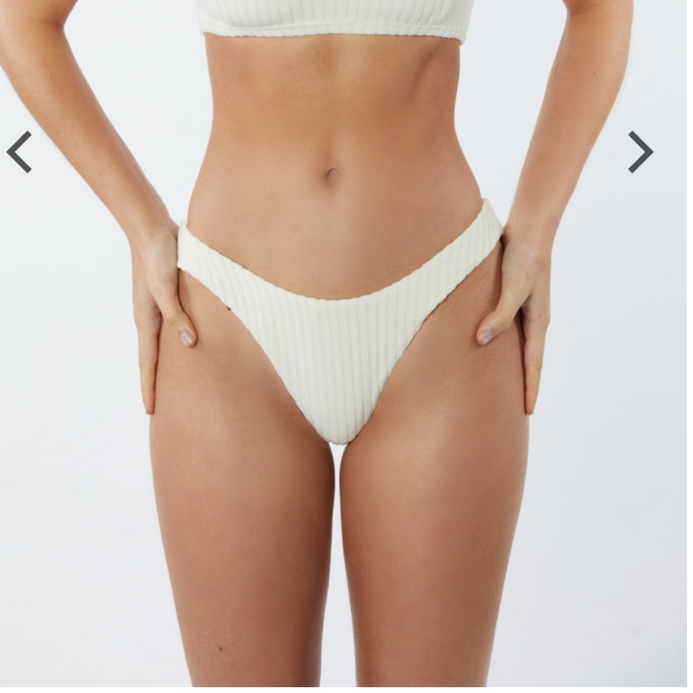 It’s Now Cool The 90’s Pant - Cream Cord Terry